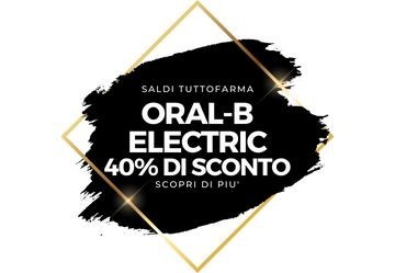 Oral B Electric -40% Black Friday Oral B Electric -40% Black Friday