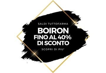 Boiron Fino al 40% di sconto Black Friday