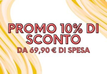 PROMO 10% di sconto da 69.90, approfittane subito!
