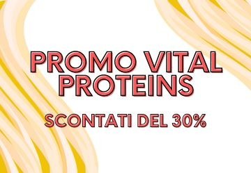Sconto del 30% sugli Integratori Vital Proteins Sconto del 30% sugli Integratori Vital Proteins