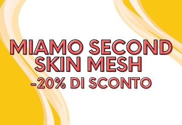 Promo Miamo: -20% su Fondotinta Cushion Second Skin Mesh con SPF 50 Promo Miamo: -20% su Fondotinta Cushion Second Skin Mesh con SPF 50