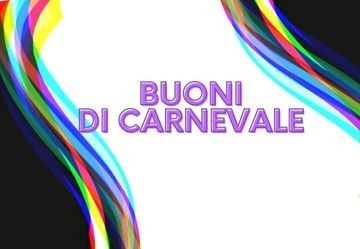 Codici sconto di Carnevale